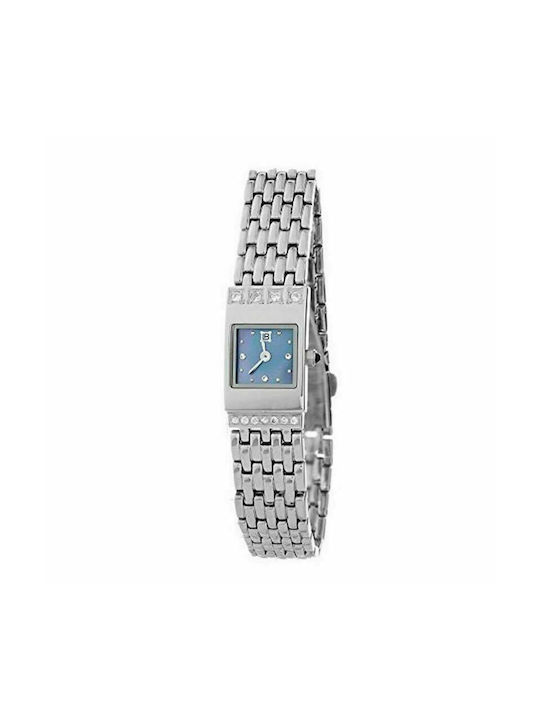 Laura Biagiotti Watch with Silver Metal Bracelet LB0008S-05Z