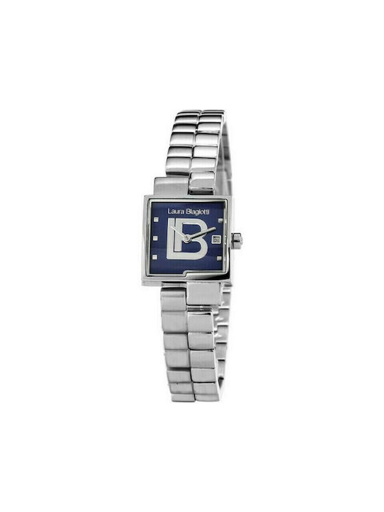 Laura Biagiotti Watch with Silver Metal Bracelet LB0027L-01