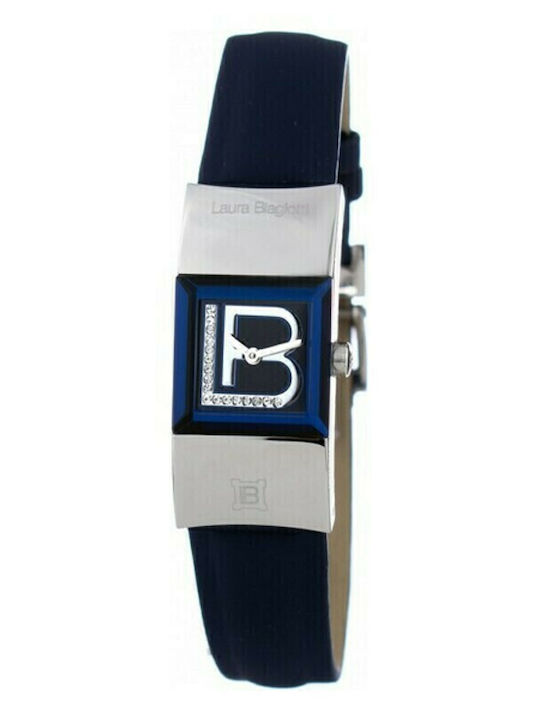 Laura Biagiotti Women's Watch with Black Leather Strap
