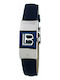 Laura Biagiotti Women's Watch with Black Leather Strap