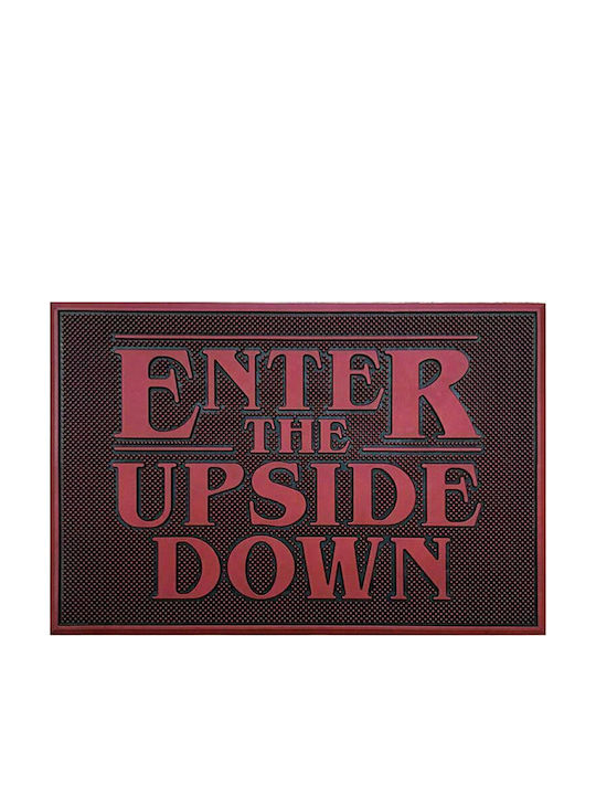 Pyramid International Fußmatte Rutschfest Stranger Things:Enter the Upside Down Rot 40x60cm