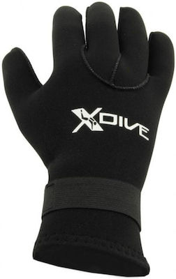 XDive Grip Γάντια Κατάδυσης από Neoprene Μαύρο 3mm