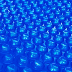 vidaXL Solar Round Pool Cover από Πολυαιθυλένιο Μπλε 417cm