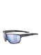 Uvex Sportstyle 706 Men's Sunglasses with Gray Plastic Frame and Light Blue Mirror Lens S5320185596