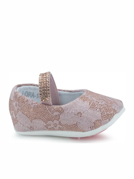 IQ Shoes Βρεφικές Μπαλαρίνες Αγκαλιάς Lora 140