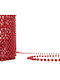 Eurolamp Christmas Garland Red 1200x26cm 1pc