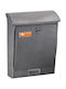 Viometal LTD Λιμόζ 309 Outdoor Mailbox Metallic Charcoal 24x7x32cm