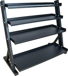 AMILA Weight Stand for Dumbbells 147x70x107 cm