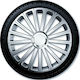 Autoline Car Hubcap Set Argo Radical Pro 14" 4pcs Silver