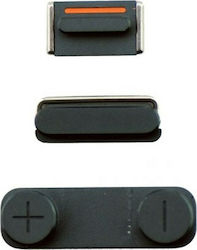 Side Keys Black for iPhone 5