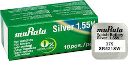 Murata Батерия Сребърен Оксид SR521SW 1.55V 1бр Murata Батерия Сребърен Оксид SR521SW 1.55V 1бр
