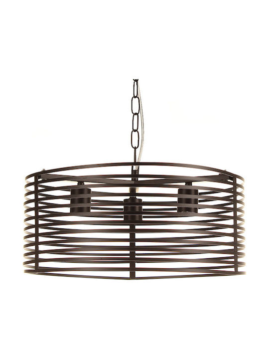 Keskor Pendant Lamp 3xE27 Black