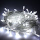 100 Λαμπάκια LED 8μ. Ψυχρό Λευκό σε Σειρά