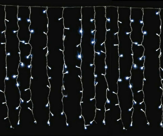 200 Lichterketten LED 2m. x 100cm Kaltes Weiß Typ Vorhang 1Stück