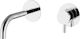 Teorema New Jabil Built-in Mixer & Spout Set for for Bathroom Sink 1 Exit Chrome