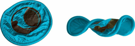 Ticket To The Moon Pocket Foldable Frisbee with Diameter 25 cm Blue