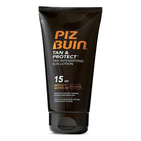 Piz Buin Tan & Protect Cremă Solară Waterproof Pentru Corp SPF15 150ml