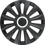 Lampa Car Hubcap Set Avalone Pro 14" 4pcs Black