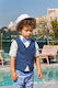 Stova Bambini Boys Baptism Suit with Vest 6pcs Blue SS20Β28