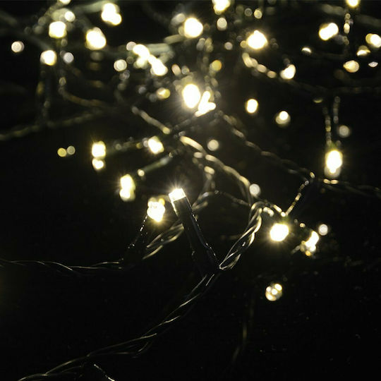 200 Lichterketten LED 13m. Warmes Weiß in Zeichenfolge 1Stück
