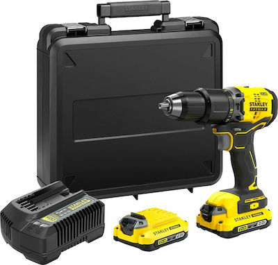 Stanley Fatmax Percussive Drill Driver Battery Brushless 18V 1x2Ah