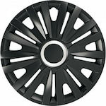 Lampa Car Hubcap Set Royal 14" 4pcs Black