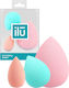 Ilu Synthetic Make Up Sponge Set for Foundation Raindrop 3pcs