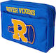 Blue Sky Riverdale Pencil Case with 2 Compartments Blue