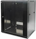 Intellinet Επιτοίχια Καμπίνα Rack 6U 57x45x37cm Μαύρο 711715