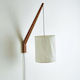 La Redoute Interieurs Setto Modern Leuchte Wand mit Fassung E14 Braun 20cm