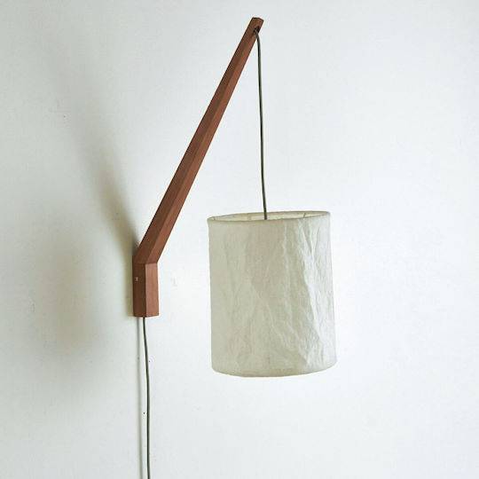 La Redoute Interieurs Setto Modern Lumină de Perete cu Soclu E14 Maro 20cm
