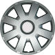 Farad Auto Radkappen Set Ford Focus 2008+ mit Marke Auto 4Stück 16" Silber