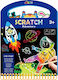 Avenir Painting Scratch Book Adventure for Children 3+ Years