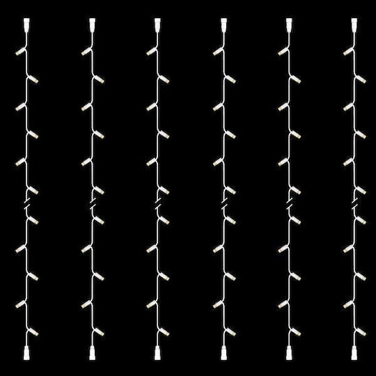 30 Λαμπάκια LED 3μ. Λευκά σε Σειρά 6τμχ 30 Λαμπάκια LED 3μ. Λευκά σε Σειρά 6τμχ