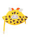 Zoocchini Kids' Hat Bucket Fabric Sunscreen Καμηλοπάρδαλη Yellow