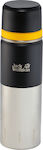 Jack Wolfskin Kolima Bottle Thermos Stainless Steel 1lt Silver with Cap-Cup 8006891-6000