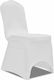vidaXL Elastic Huse de scaun Alb 24buc