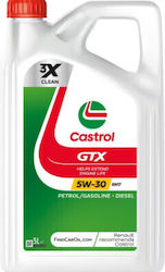 Castrol GTX Синтетичен Масло 5W-30 5лт Castrol GTX Синтетичен Масло 5W-30 5лт