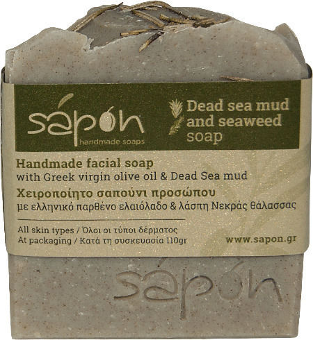 Sapon Dead Sea Mud Soap Сапун Почистване Лице 110гр