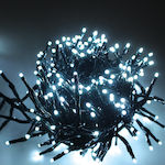 300 Lights LED 5m. Cold White in String 1pcs