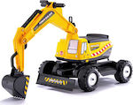 Excavator pentru copii Power Builder cu pedale Galben