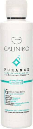 Galiniko Purance Gel Καθαρισμού Προσώπου για Ακνεϊκές Επιδερμίδες 150ml