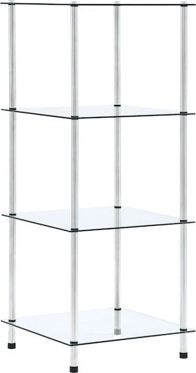 Bibliothek Transparente 40x40x100cm