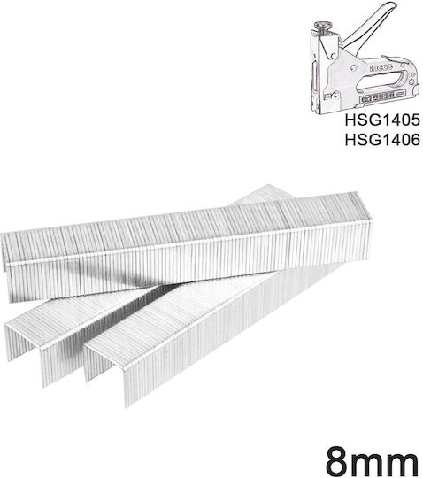 Ingco STS0208 Скоби 8x1,2 мм 1000бр