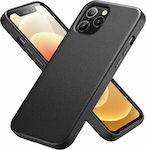 ESR Metro Premium Задна корица Кожа Черно (iPhone 12 Pro Max - iPhone 12 Про Макс) X24947