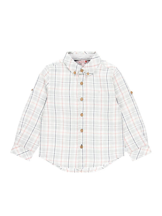 Boboli Kids Checked Shirt Multicolour