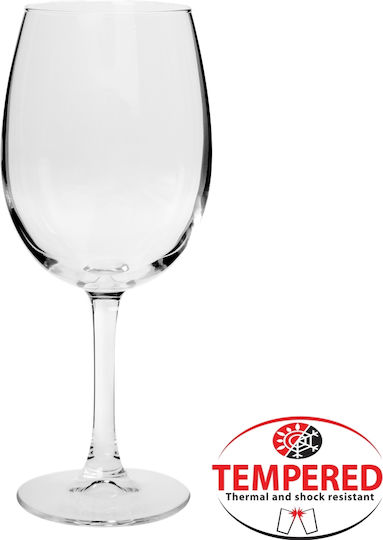 Cok Spain Atenea Glass Set for White Wine Goblets Glass 580ml 6 Pieces
