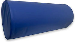 Massage pillow roller 55x20cm blue