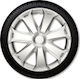 Autoline Car Hubcap Set Argo Mega 16" 4pcs Silver