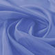 vidaXL Decorative Fabric Voile 145x2000cm Blue Roulette